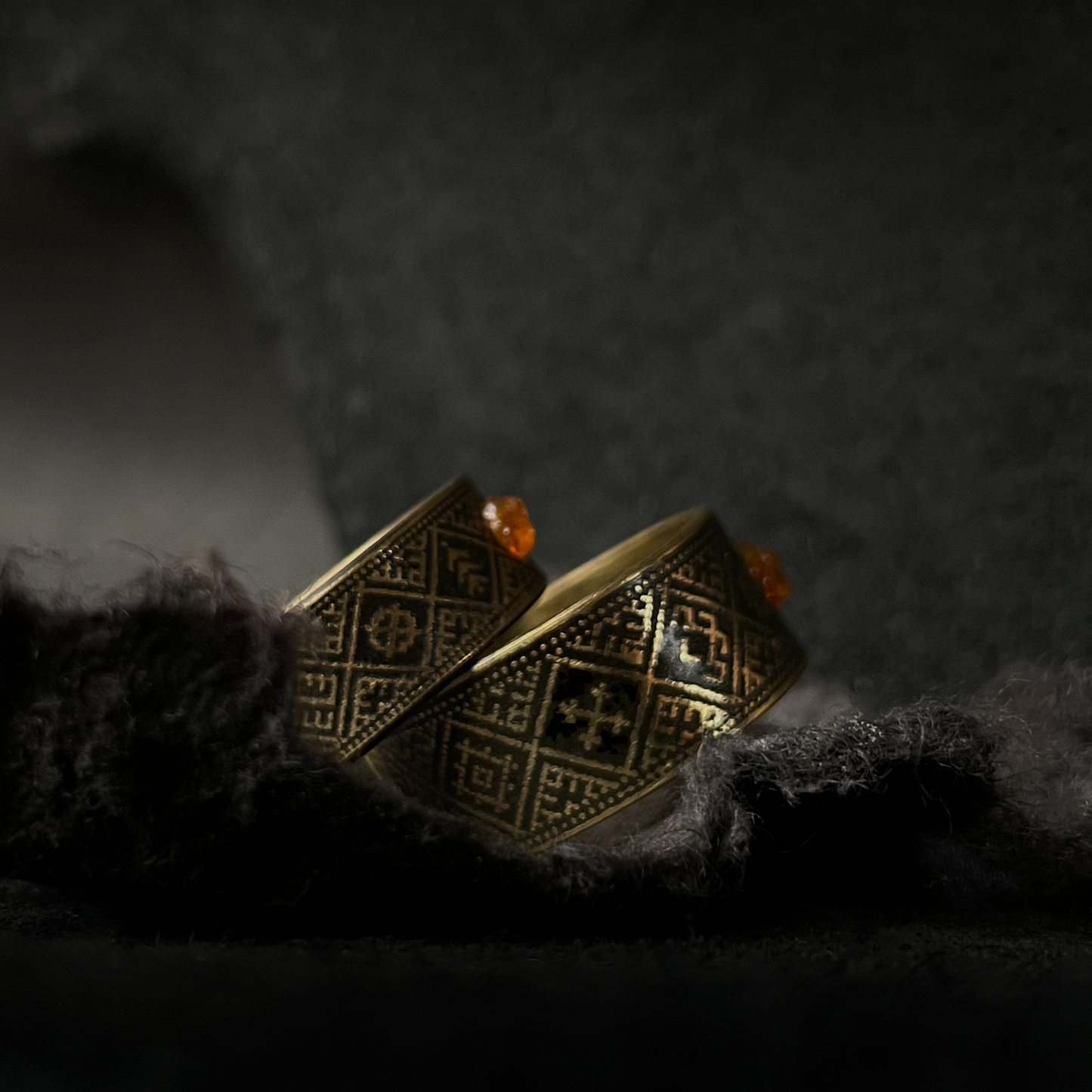 Ring "Tear of Amber"