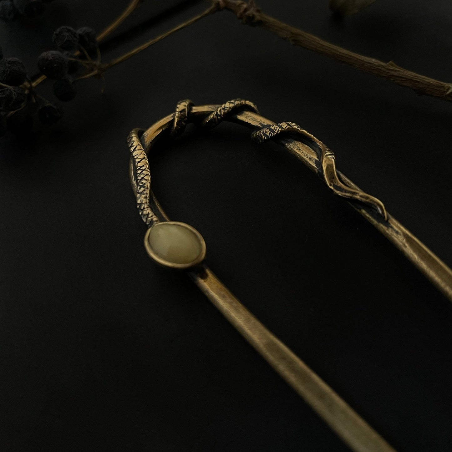Hair Fork "Snakey"