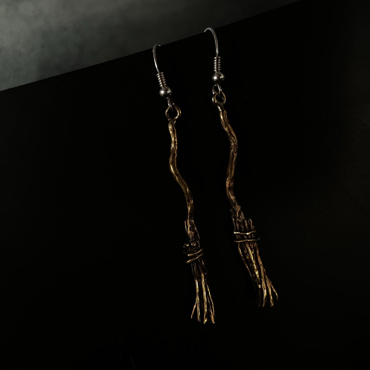 Auskarai "Šluotukės"