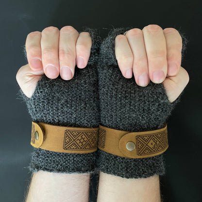 100% Alpakų vilnos riešinės