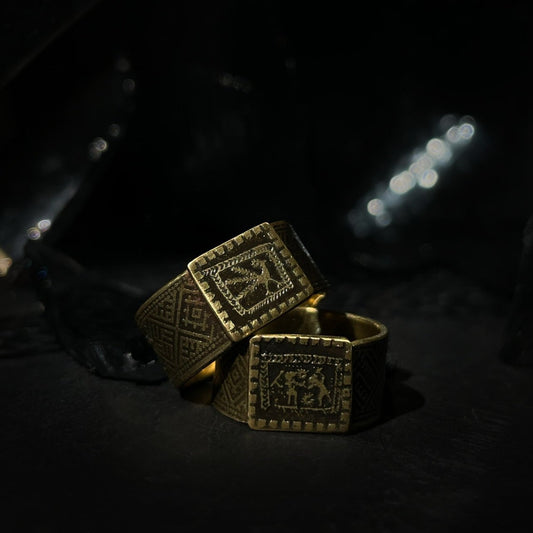 Signatarinis baltų zodiako žiedas