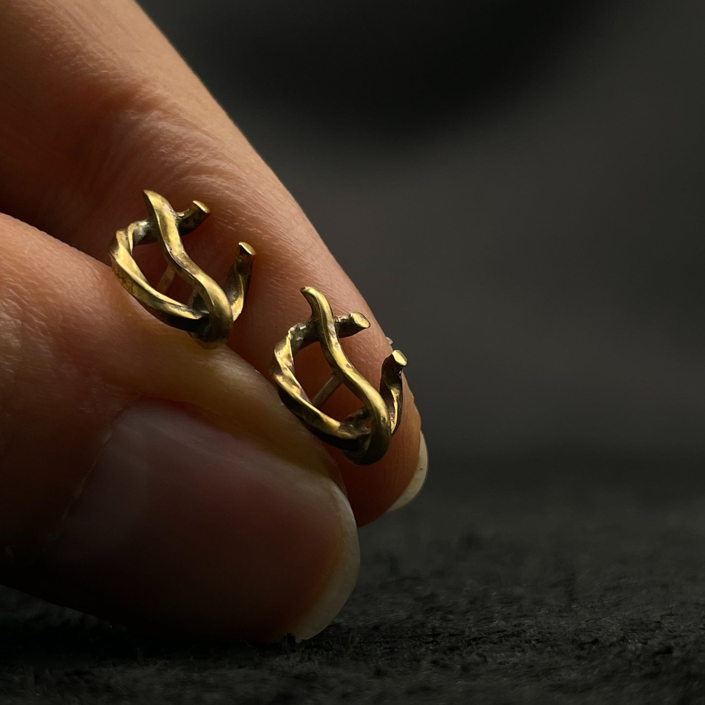 Earrings "Baltic Broochies"