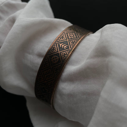 Personalizuota žalvario apyrankė
