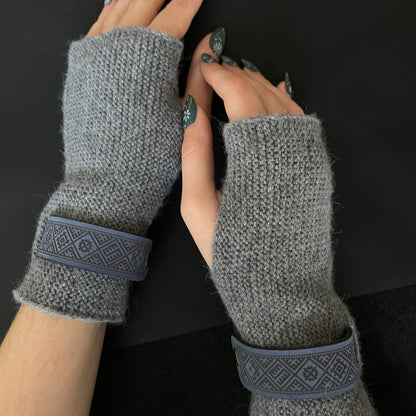 100% Alpakų vilnos riešinės