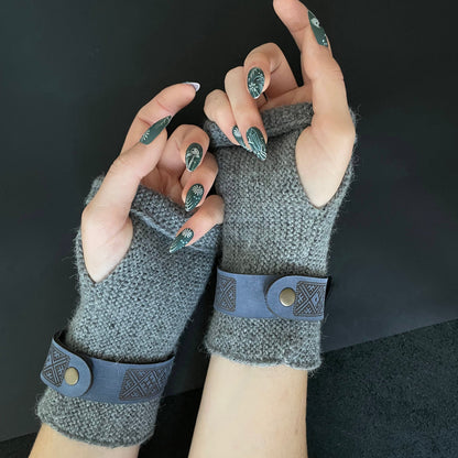 100% Alpakų vilnos riešinės