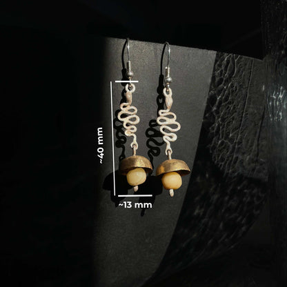 Earrings "Jingling Snakes"