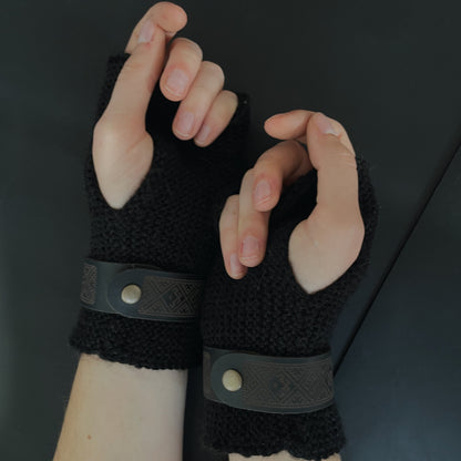 100% Alpakų vilnos riešinės