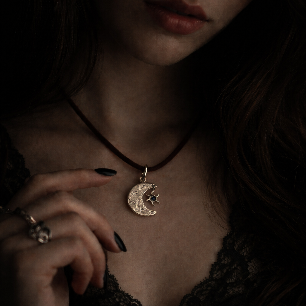Pendant "Glimmer of the Night"