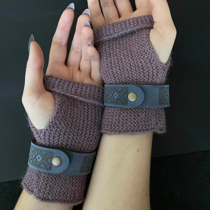 100% Alpakų vilnos riešinės