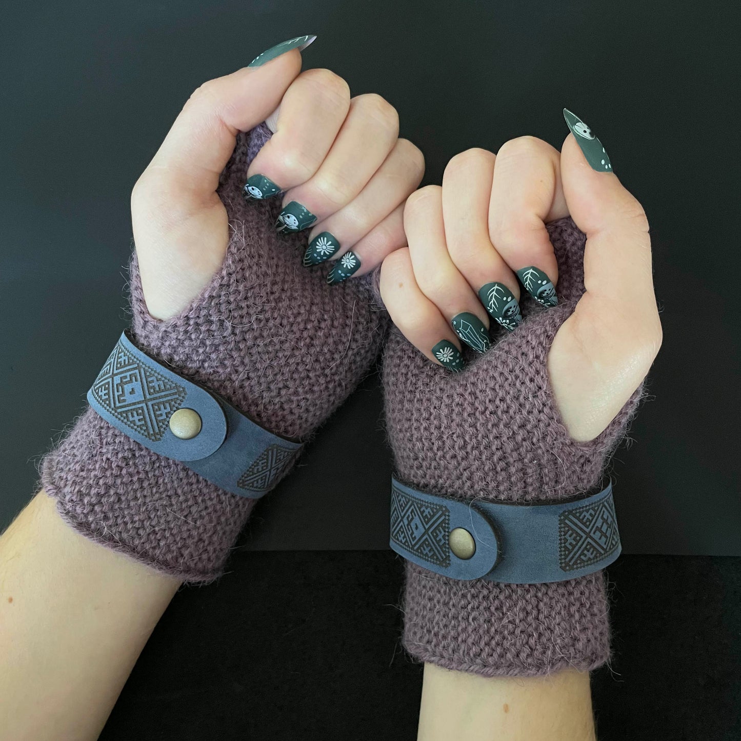 100% Alpakų vilnos riešinės